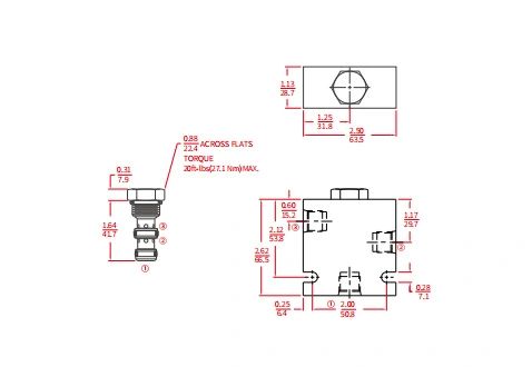 Válvula de control direccional accionada por solenoide